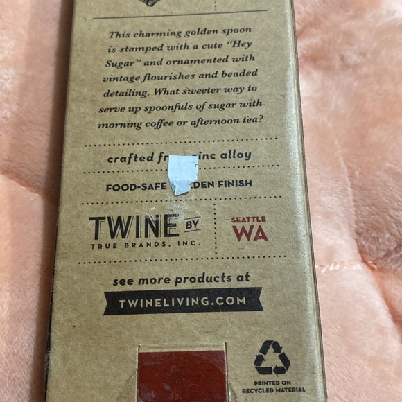 Twine Vintage Gold 'Hey Sugar' Spoon - Picture 5 of 7